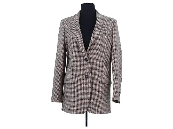 Vanessa Bruno Beiger Wollblazer