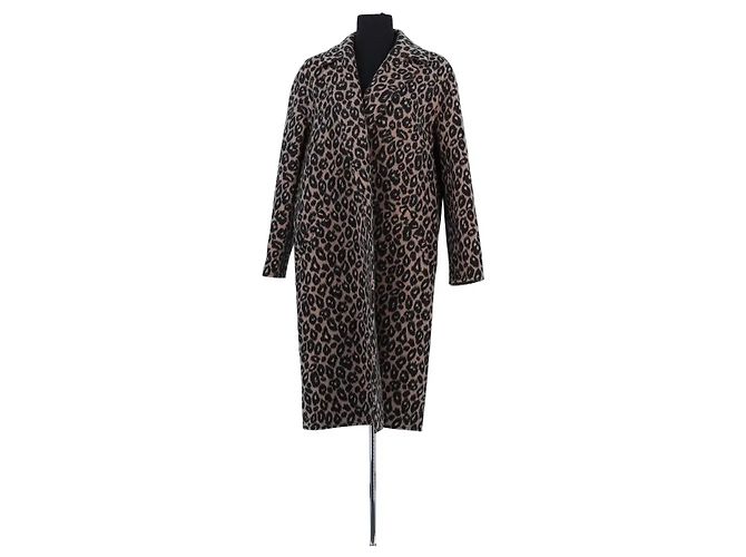 Louis Vuitton Beiger Wollmantel