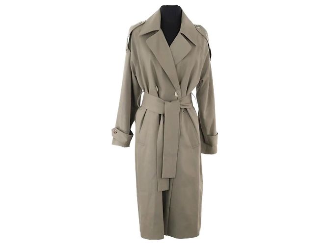 Autre Marque Trench coat cáqui Caqui