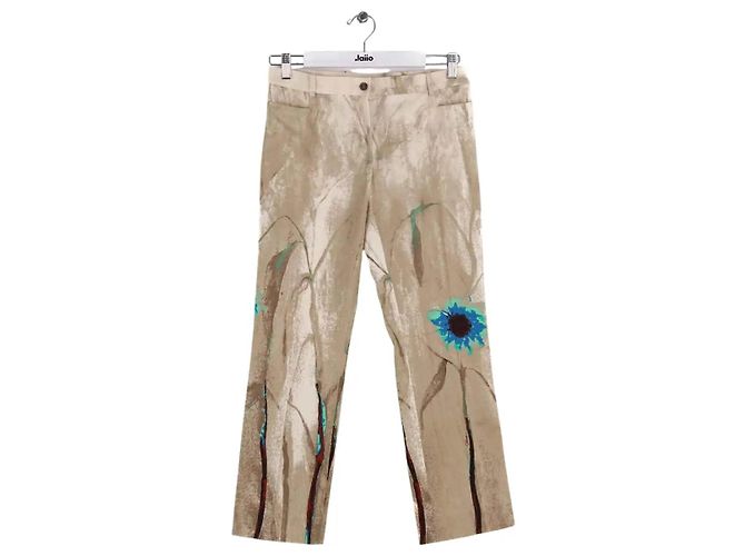 Céline Pantalón recto beige