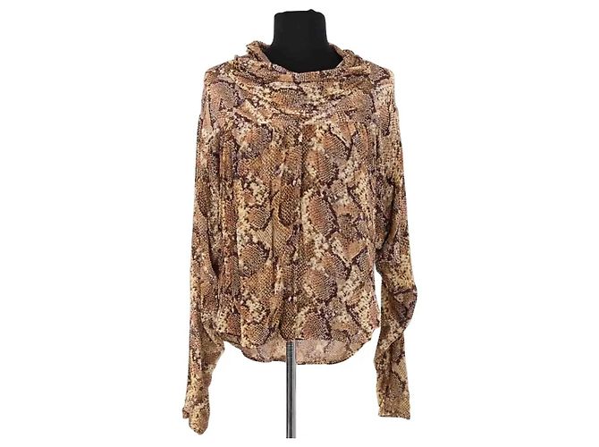 Camicetta Isabel Marant marrone
