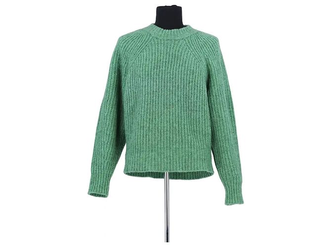 Isabel Marant Grüner Baumwollpullover