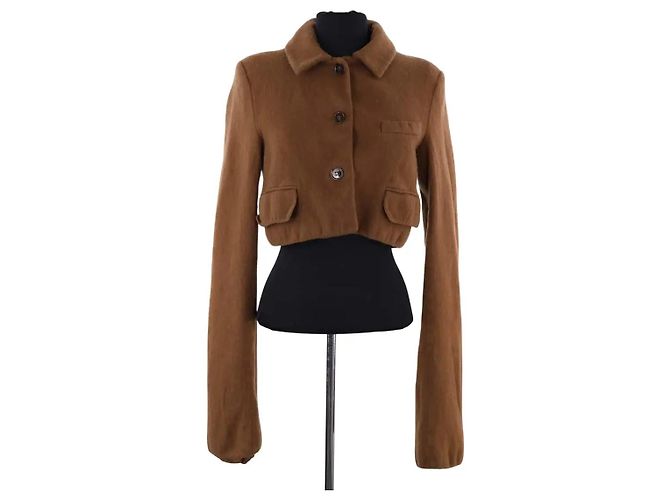 Acne Studios Wolljacke camel Kamel