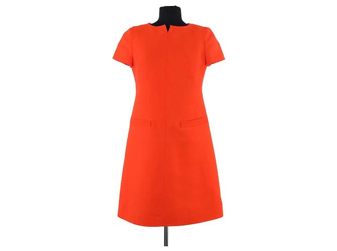 Courreges Vestido laranja