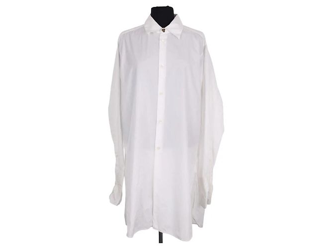 Vestido Loewe de algodón blanco