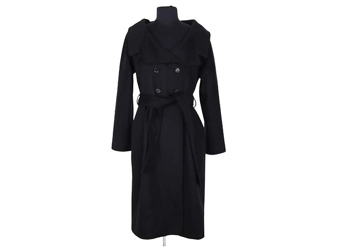 Gucci Schwarzer Mantel