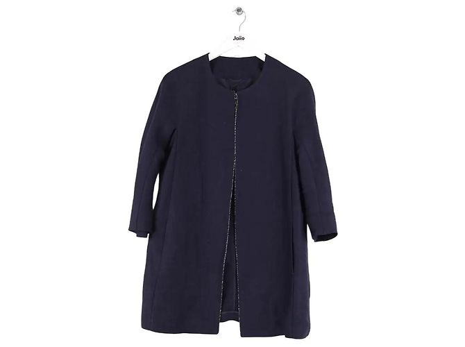 Max Mara Marineblauer Mantel