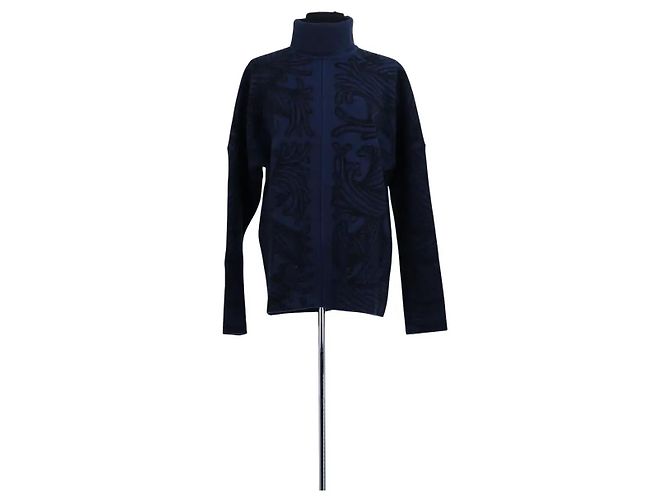 Louis Vuitton Wollpullover Blau 