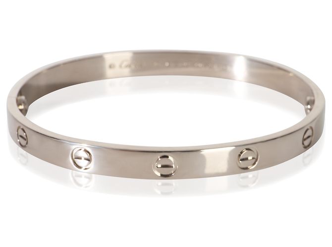 Pulsera Love en oro blanco Cartier