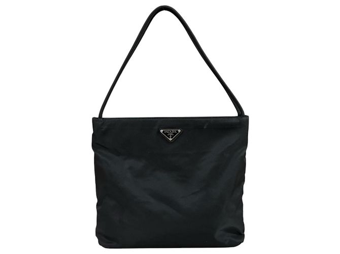Bolsa tote Prada de nylon preto