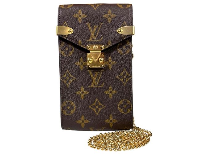Bolso de Hombro Louis Vuitton Monogram Castaño