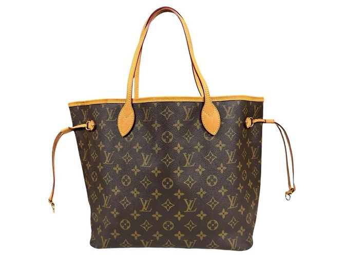 Sac cabas Louis Vuitton Neverfull MM Monogram Marron