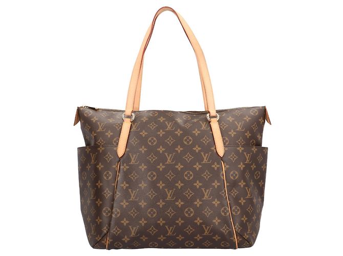 Louis Vuitton Monogram Tote Bag Braun