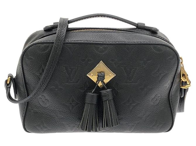 Bolsa de Ombro Louis Vuitton Monogram Empreinte Saint-Onge Preto