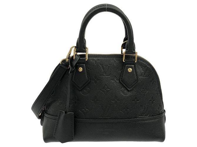 Sac à main Louis Vuitton Monogram Empreinte Neo Alma BB Noir