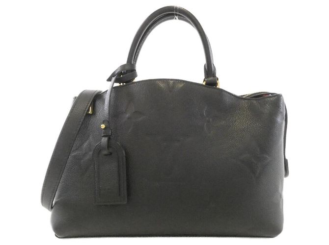 Borsa Louis Vuitton Monogram Empreinte Petit Palais PM Nero