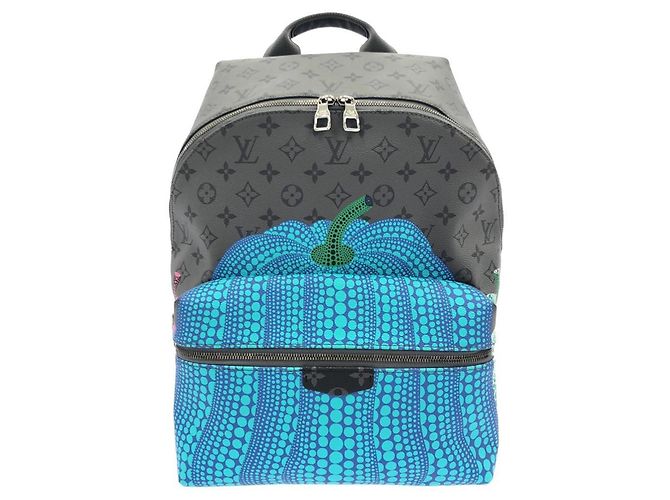 Sac à dos Louis Vuitton Monogram Eclipse Reverse Noir Gris