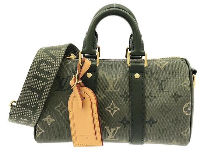 Louis Vuitton Monogram Surplus Keepall Bandoulière 25cm Caqui