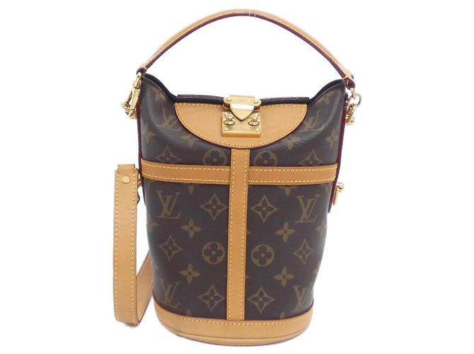 Louis Vuitton Monogram Duffle Bag Brown