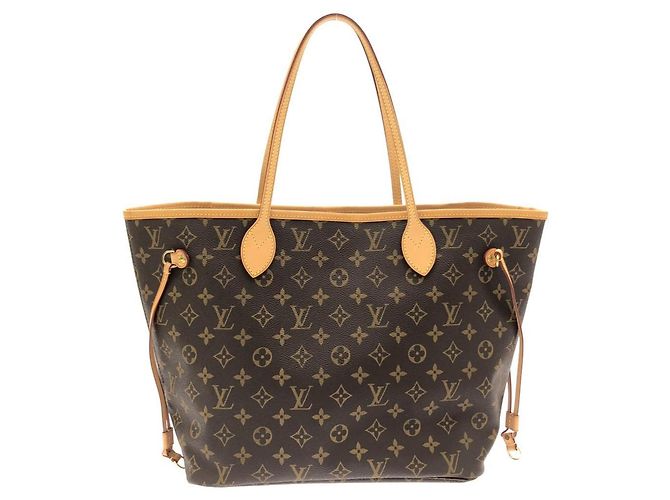 Bolsa Louis Vuitton Monogram Neverfull MM Marrom