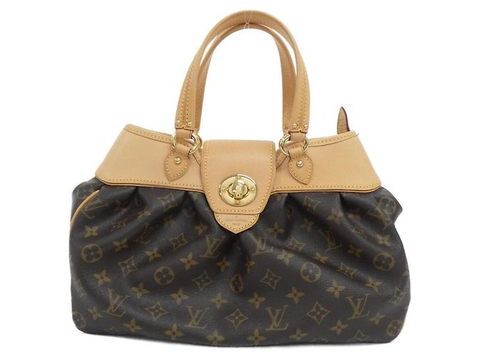Bolsa Louis Vuitton Monogram Boétie PM Marrom