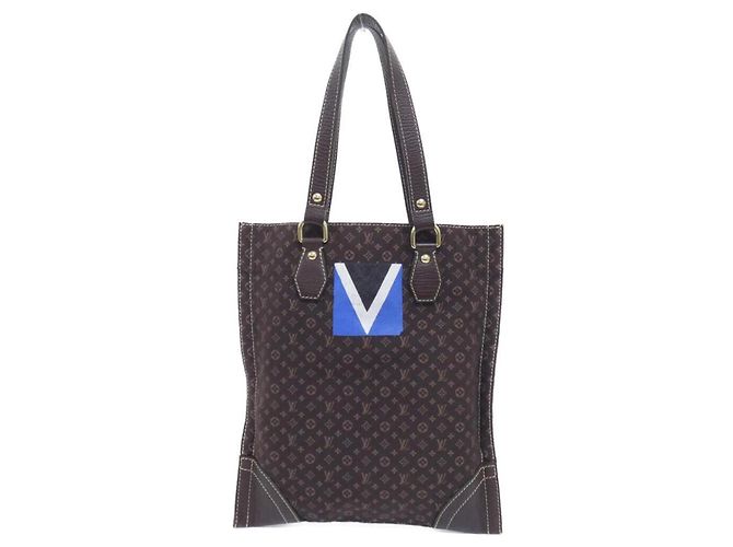 Bolsa Louis Vuitton Monogram Mini Initial Tanger Damier ebene