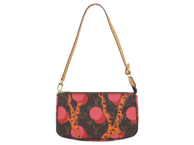 Louis Vuitton Monogram Ramage Pochette Accessoires Marrone