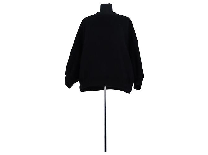 Heimstone Wollpullover Schwarz S 
