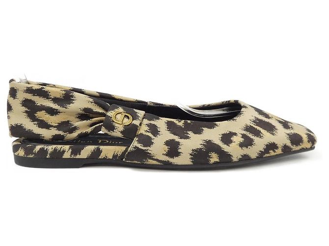 Christian Dior MIZZA SHINY NYLON Chaussures plates
