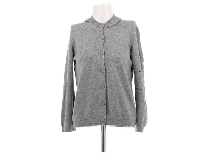 Barrie Grauer Kaschmir-Cardigan mit Details