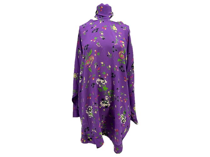 Zadig & Voltaire Top violet com padrões florais Roxo