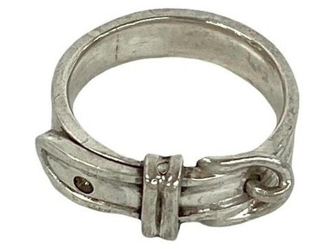 Hermès Hermes Vintage Ring Gürtel Silber