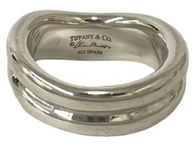 Tiffany & Co Tiffany Vintage Double Curved Ring Silber