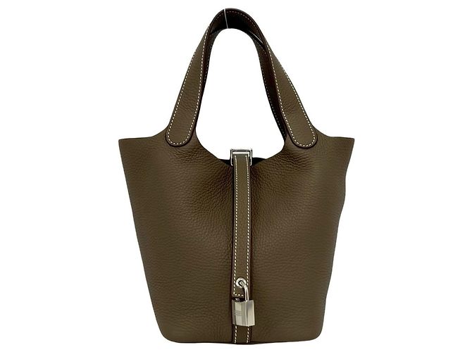 Hermès Bolsa HERMES Picotin Lock PM Bege