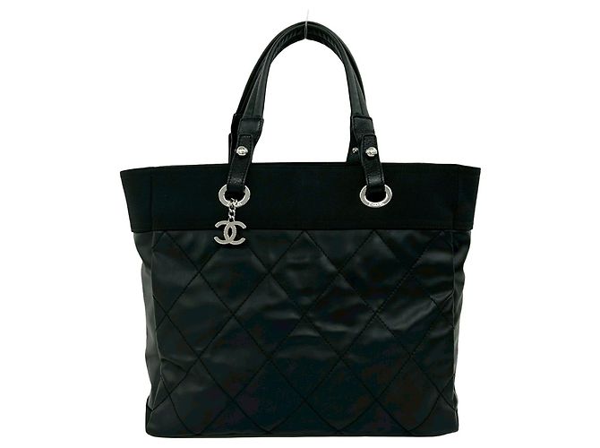 Classique Sac cabas Chanel Paris Biarritz MM Noir