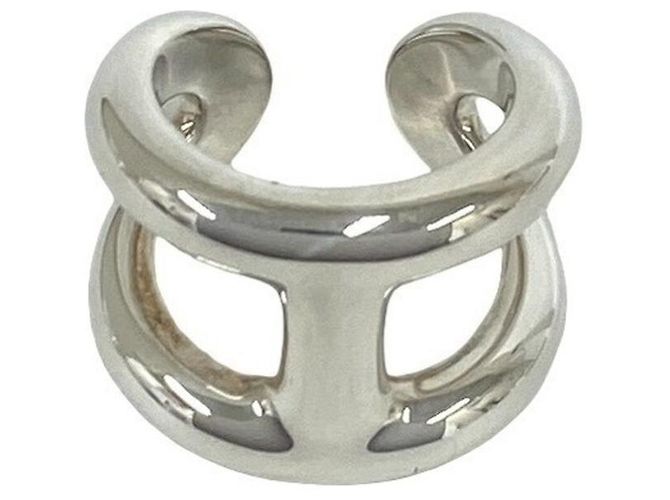 Ring Hermès Anel Hermes Osmo GM em prata de lei