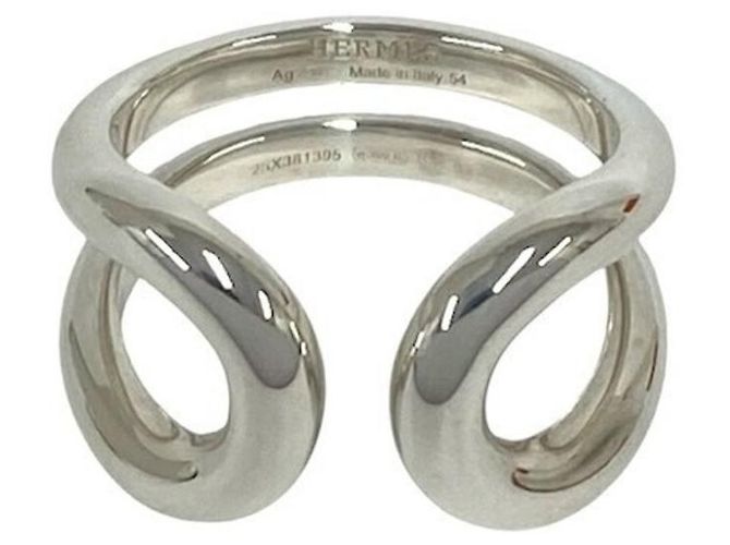 Ring Hermès Anello Lima PM HERMES Argento 
