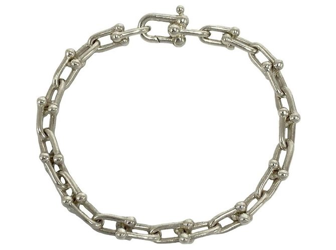 Tiffany & Co Bracciale piccolo charm Tiffany HardWear Argento