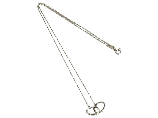 Tiffany & Co Collana Tiffany Vintage Double Loop Argento