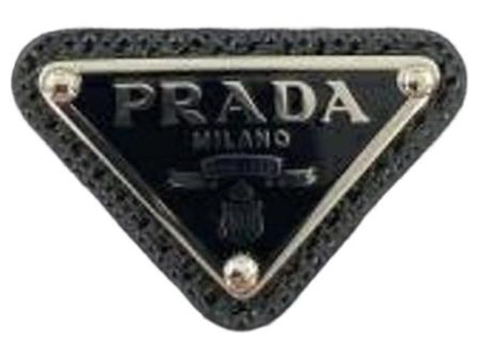 Prada Bi-fold Wallet in Black Saffiano Leather