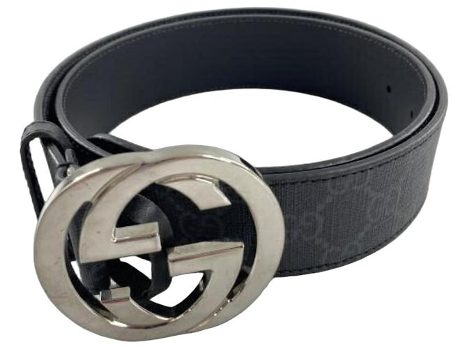 Cinto Gucci Standard Black Preto