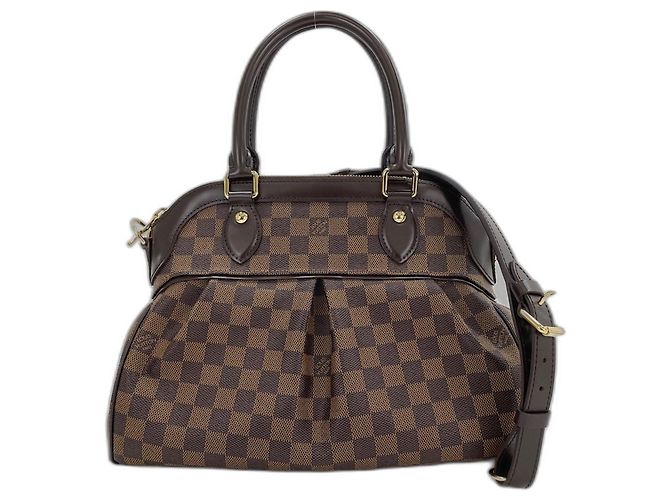 Borsa Louis Vuitton Damier Trevi PM Marrone Damier ebene