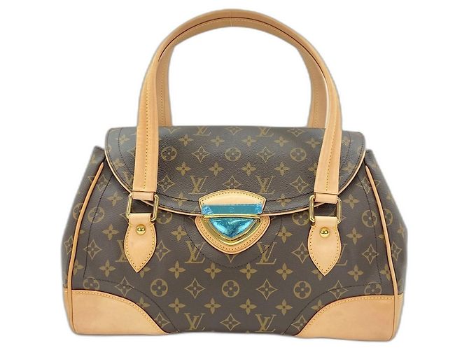 Louis Vuitton Monogram Beverly GM Handtasche Braun