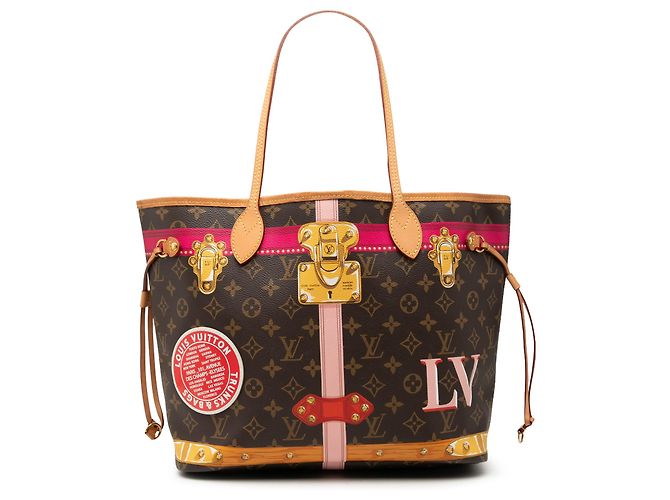 Louis Vuitton Marrom Monogram Summer Trunks Neverfull MM