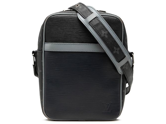 Louis Vuitton Blue Epi Monogram Danube PM Bleu Bleu Marine