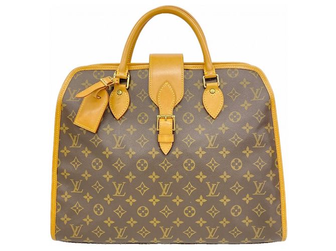 Borsa Louis Vuitton Monogram Rivoli Marrone