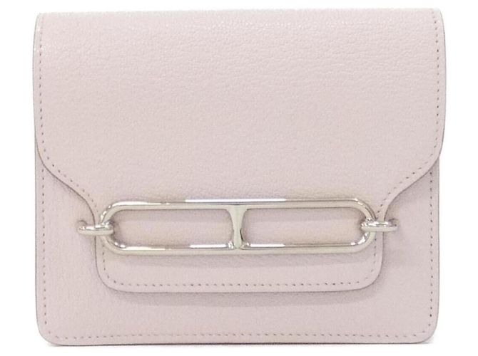 Hermès Monedero Luli Slim Hermes Rosa