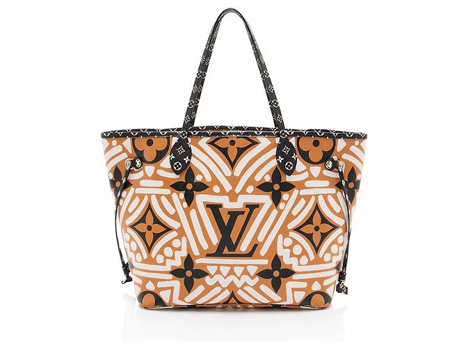 Tote Louis Vuitton Limited Edition Monogram Crafty Neverfull MM Nero