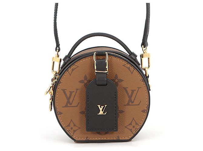 Louis Vuitton Monogram Reverse Mini Boite Chapeau Bege Monograma