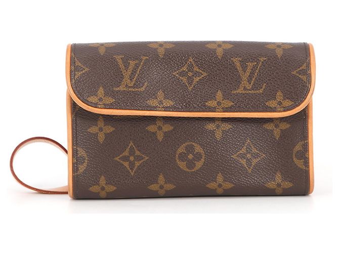 Louis Vuitton Monogram Pochette Florentine Marron Monogramme